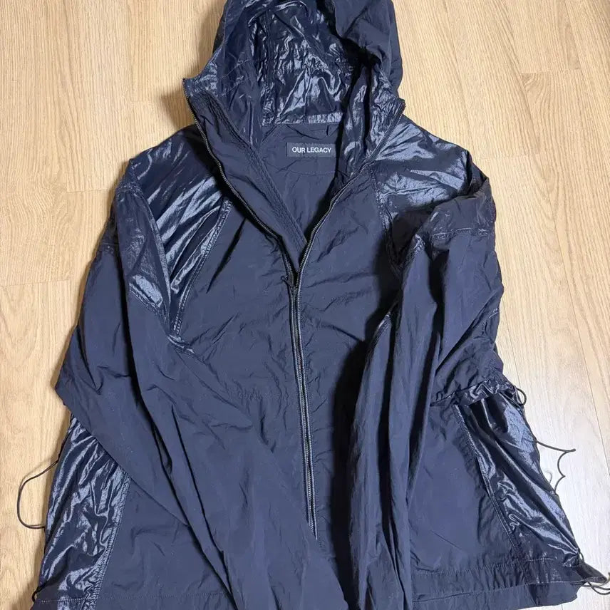 [SOLD OUT] (50) 아워레가시 레트로스펙 자켓 바람막이 윈드 블랙