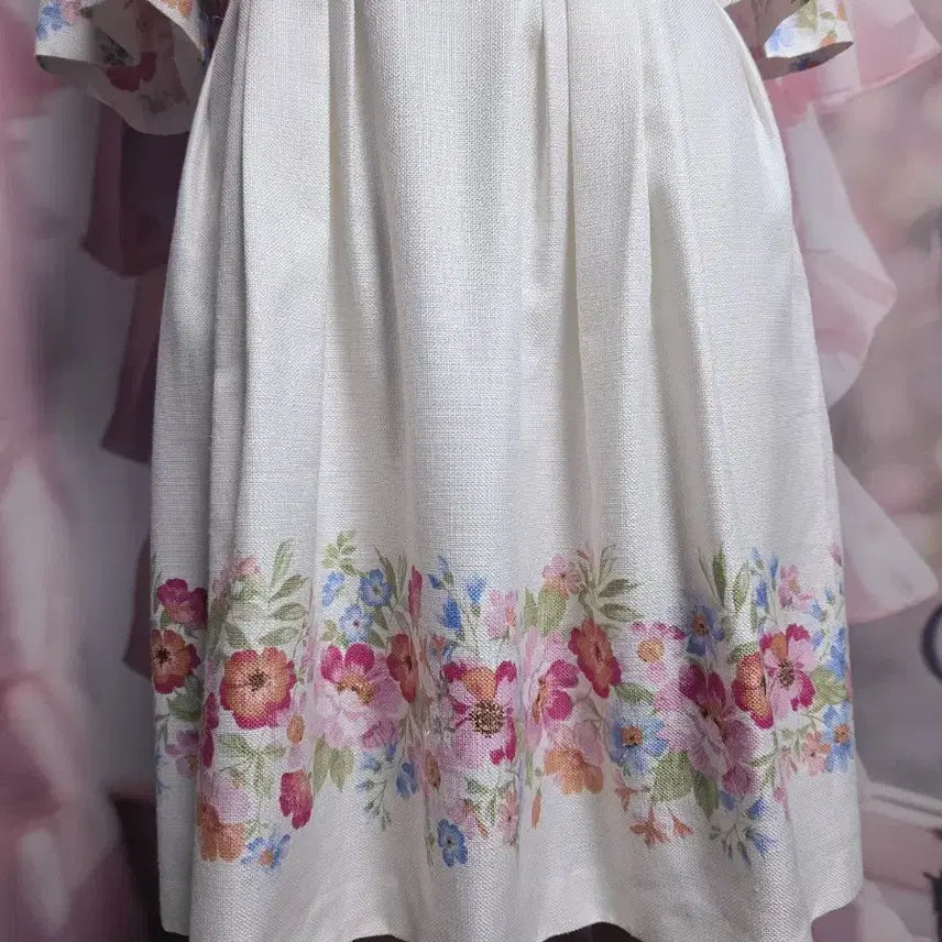 [BUNJANG] LAISSE PASSE Liz Lisa Floral Dress / LAISSE PASSE 리즈리사깔 화사하고 색감 너무 예쁜 원피스