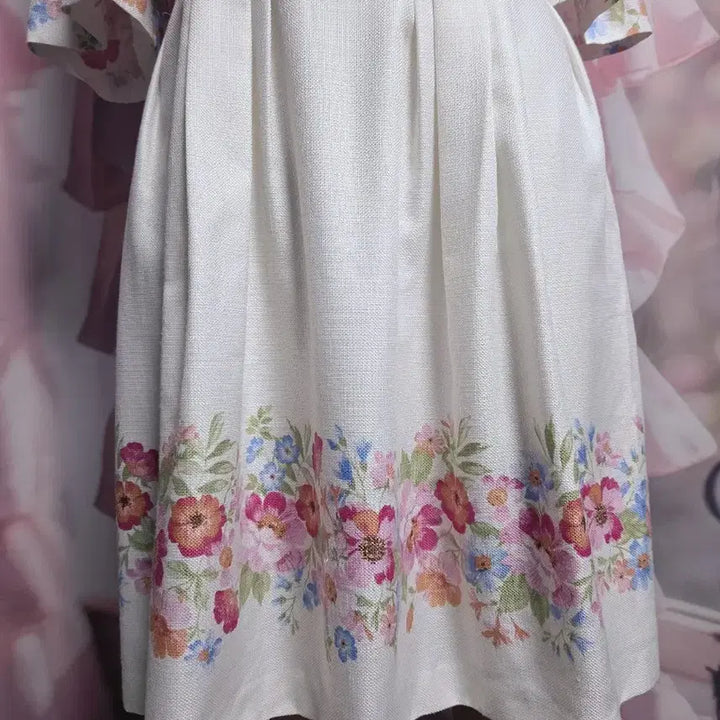 [BUNJANG] LAISSE PASSE Liz Lisa Floral Dress / LAISSE PASSE 리즈리사깔 화사하고 색감 너무 예쁜 원피스