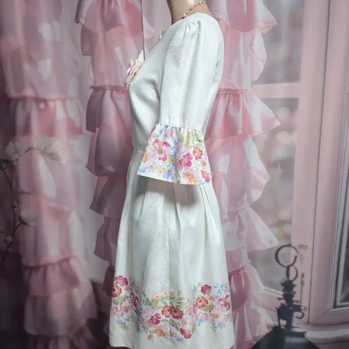 [BUNJANG] LAISSE PASSE Liz Lisa Floral Dress / LAISSE PASSE 리즈리사깔 화사하고 색감 너무 예쁜 원피스