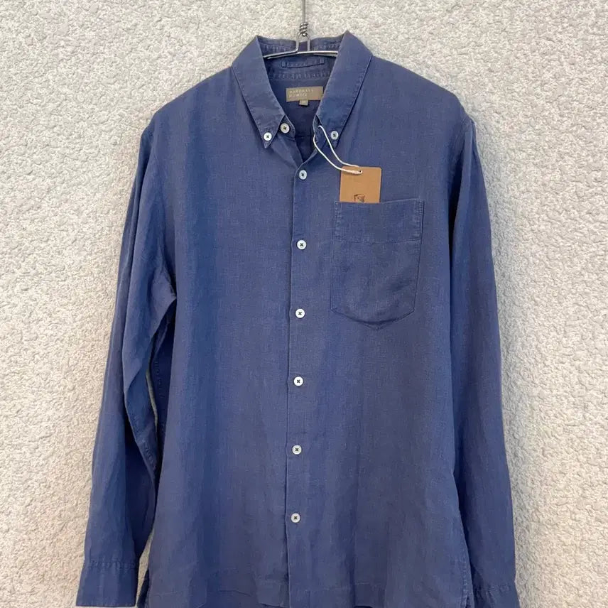 [BUNJANG] Margaret Howell Linen Button-Down Shirt / 마가렛호웰 린넨 버튼다운 셔츠