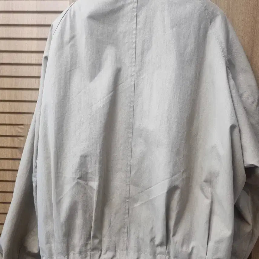 [BUNJANG] Thebom No Collar Spring Cotton Jacket Beige / 네이버 더봄 노카라 스프링 코튼 자켓 베이지