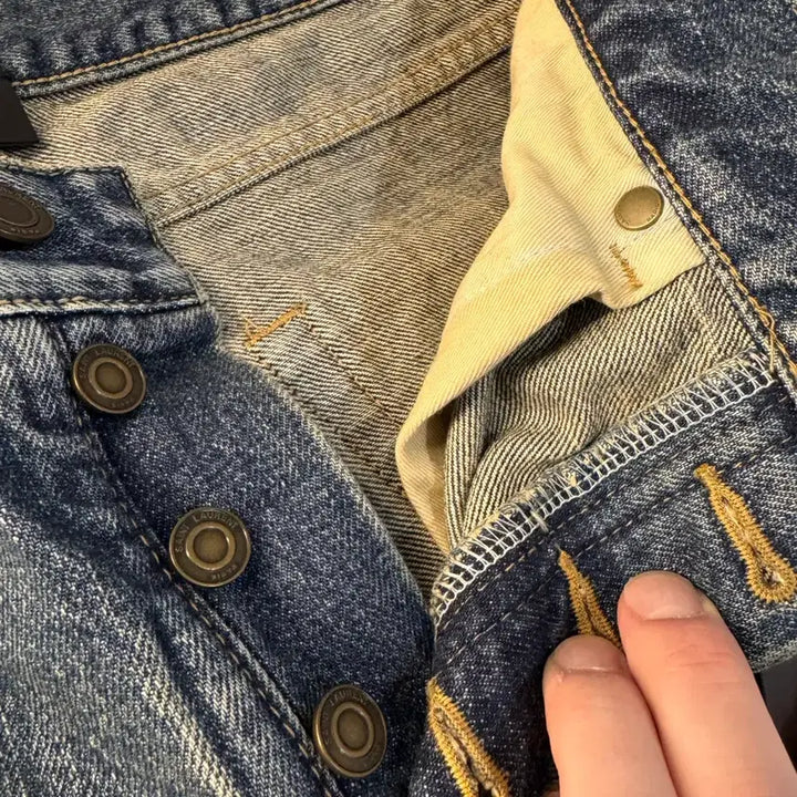 [BUNJANG] Saint Laurent Denim Pants 30 inch / [새제품] 생로랑 데님 팬츠 30인치