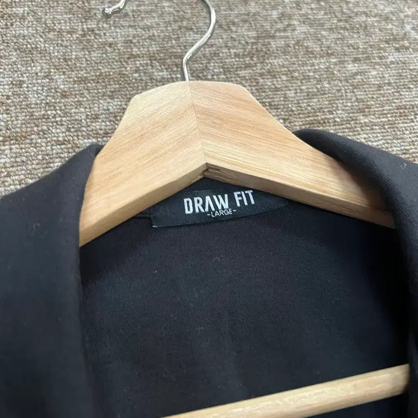 [BUNJANG] Drawfit Black Short Sleeve Polo Shirt L / 드로우핏 블랙 반팔 카라티 L