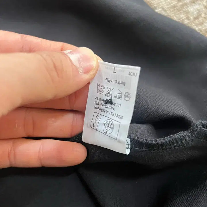 [BUNJANG] Drawfit Black Short Sleeve Polo Shirt L / 드로우핏 블랙 반팔 카라티 L