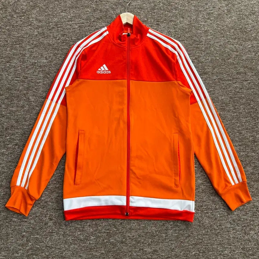 [BUNJANG] Adidas Three-Stripe Track Jacket (Orange) / 아디다스 삼선 트랙 자켓 M 오렌지