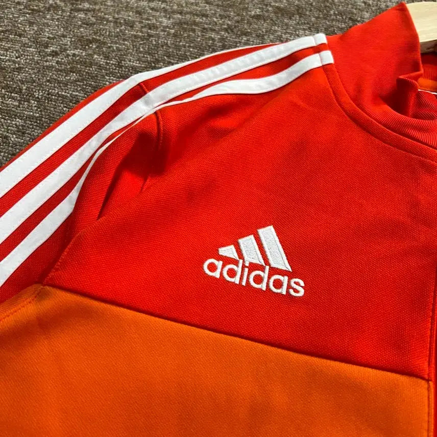 [BUNJANG] Adidas Three-Stripe Track Jacket (Orange) / 아디다스 삼선 트랙 자켓 M 오렌지