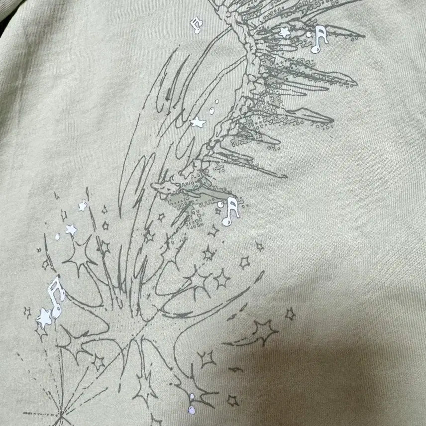 [BUNJANG] Sansan Gear NCT WISH Long Sleeve Light Green T-shirt / 산산기어 엔시티위시 롱슬리브 라이트그린 2 사이즈 콜라보 코어 긴팔티셔츠