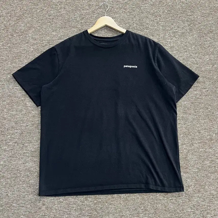 [BUNJANG] Patagonia Black T-Shirt (L Size) / 파타고니아 블랙 반팔티 L사이즈