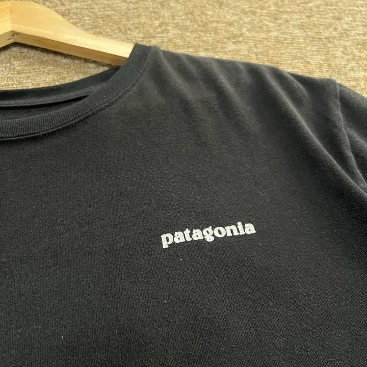 [BUNJANG] Patagonia Black T-Shirt (L Size) / 파타고니아 블랙 반팔티 L사이즈