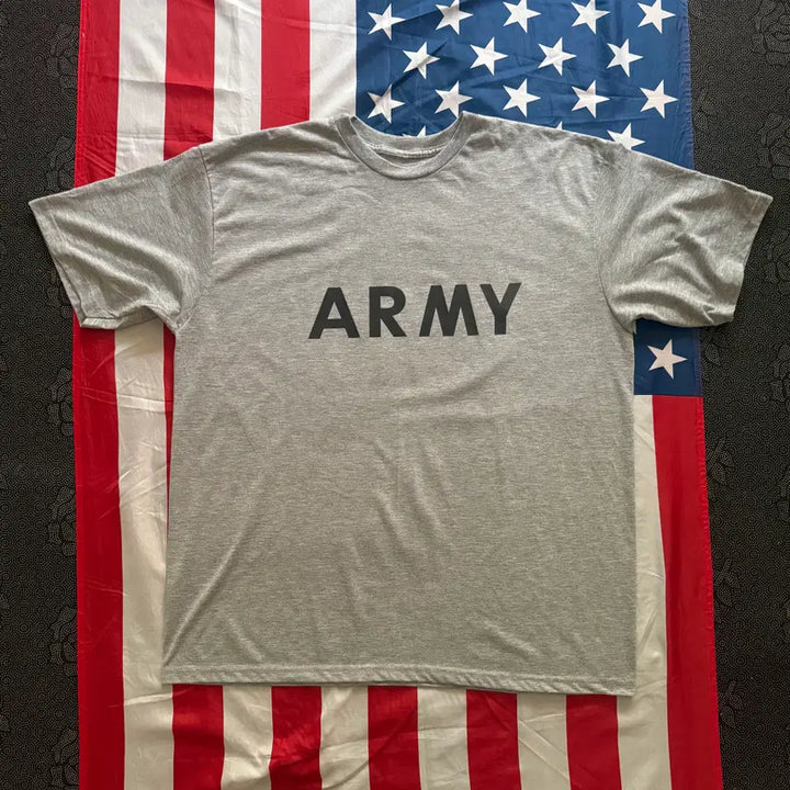 [BUNJANG] Military Army Original Short-Sleeve T-Shirt / military 밀리터리 오리지널 미군 army 반팔 티셔츠 -1