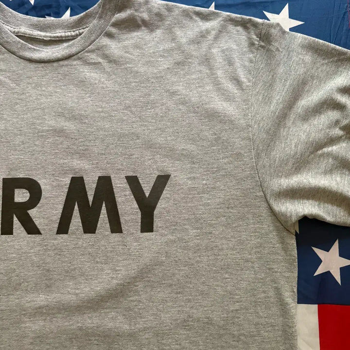 [BUNJANG] Military Army Original Short-Sleeve T-Shirt / military 밀리터리 오리지널 미군 army 반팔 티셔츠 -1