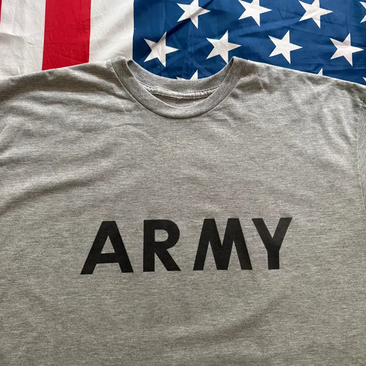 [BUNJANG] Military Army Original Short-Sleeve T-Shirt / military 밀리터리 오리지널 미군 army 반팔 티셔츠 -1