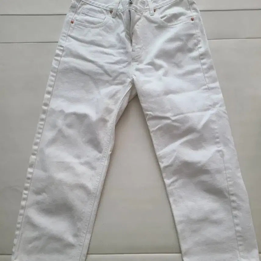 [BUNJANG] Studio Tomboy White Denim Pants / 스튜디오톰보이 화이트데님(1번착용)