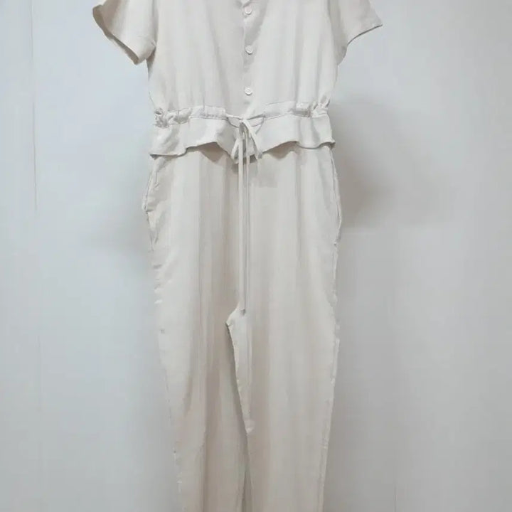 [SOLD OUT] 새상품 린넨 스트링 점프수트