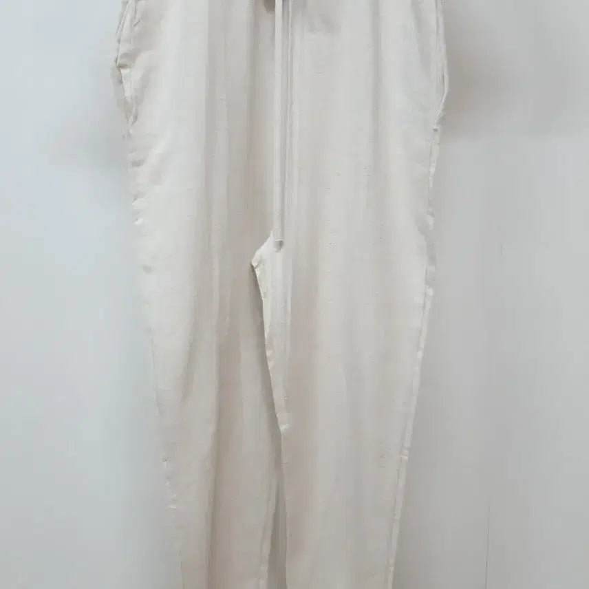 [SOLD OUT] 새상품 린넨 스트링 점프수트