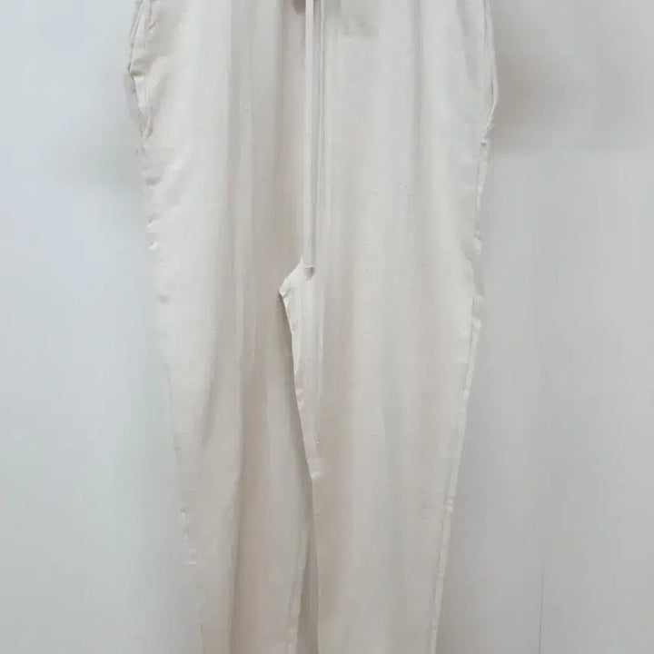 [SOLD OUT] 새상품 린넨 스트링 점프수트