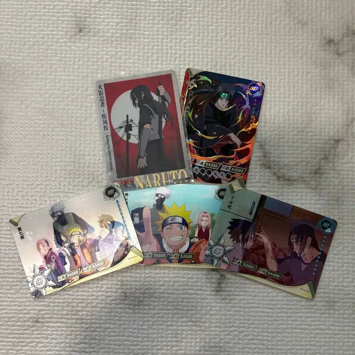 [BUNJANG] Naruto Itachi Sasuke Lenticular Hologram Photocard / 나루토 이타치 사스케 렌티큘러 홀로그램 포카