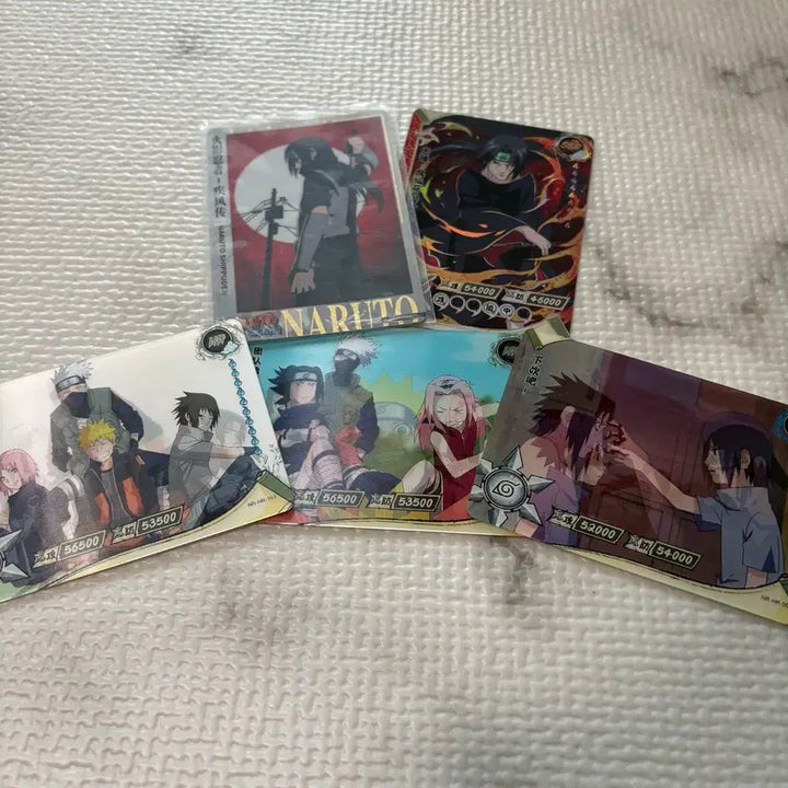 [BUNJANG] Naruto Itachi Sasuke Lenticular Hologram Photocard / 나루토 이타치 사스케 렌티큘러 홀로그램 포카