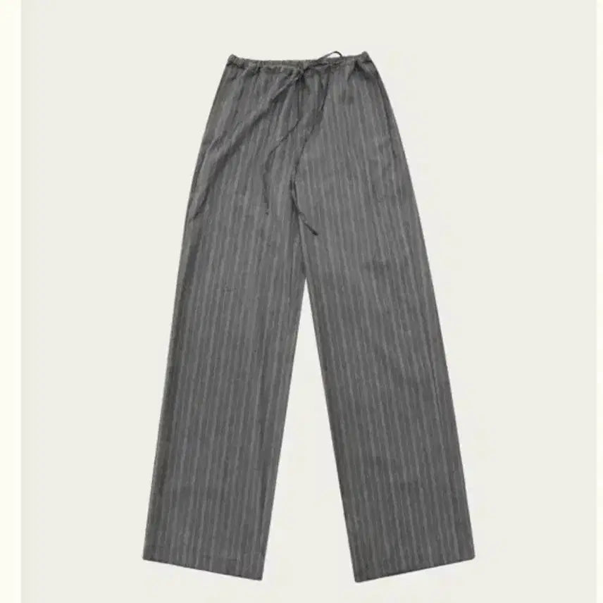 [BUNJANG] ribbonbit Cliff Gray Stripe Pants / 리본빛 ribbonbit cliff gray stripe pants