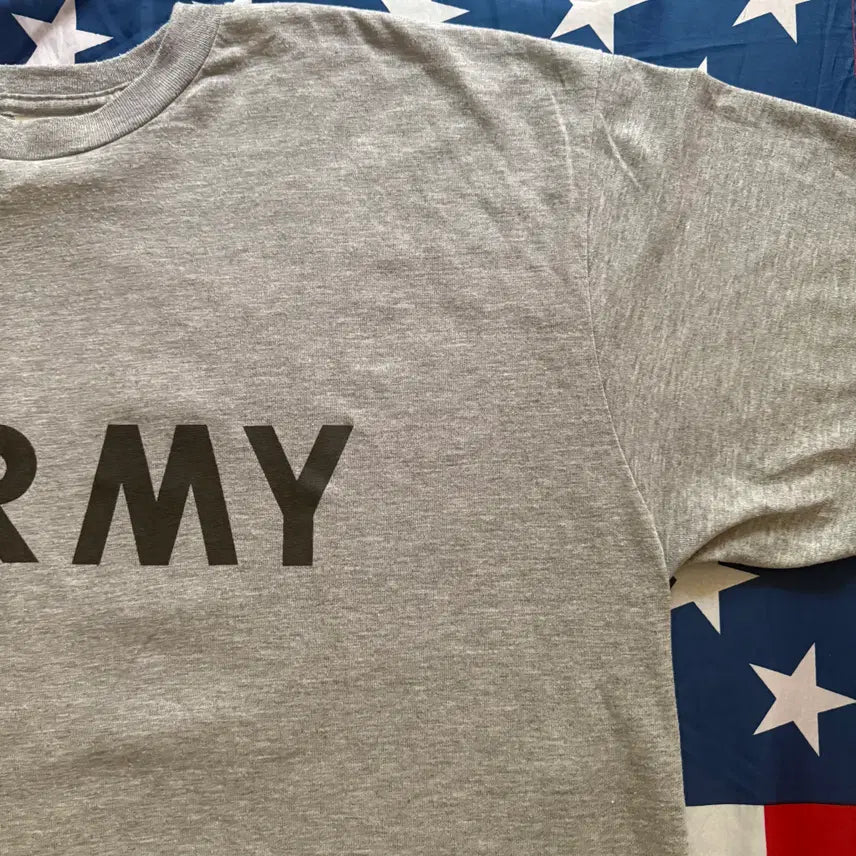 [BUNJANG] Military Army Short Sleeve T-shirt / military 밀리터리 오리지널 미군 army 반팔 티셔츠 -3