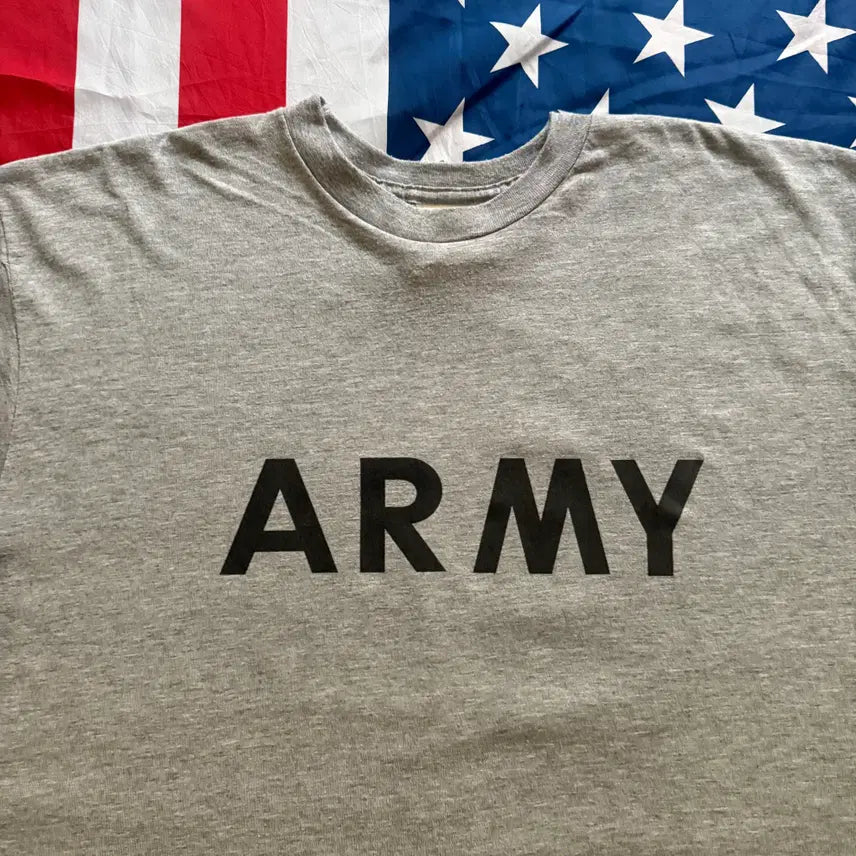 [BUNJANG] Military Army Short Sleeve T-shirt / military 밀리터리 오리지널 미군 army 반팔 티셔츠 -3