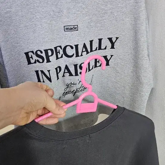 [BUNJANG] Printed Crop T-shirts (Set of 2) / 반팔 티셔츠프린팅 크롭티 두개