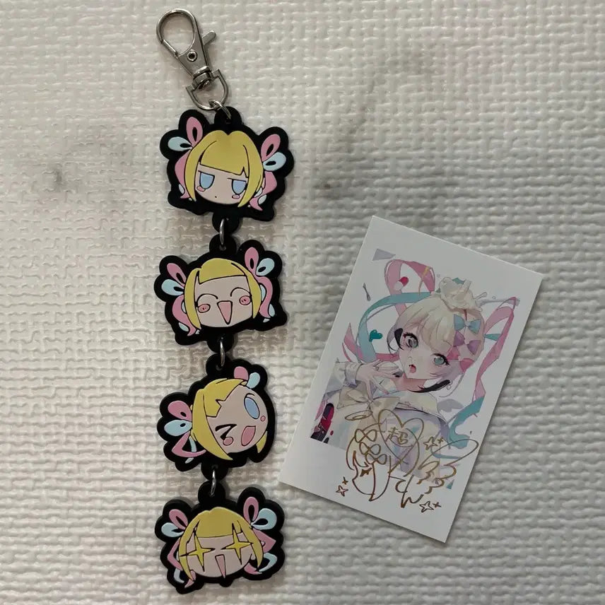 [SOLD OUT] 니디걸 초텐 체키 포카 키링