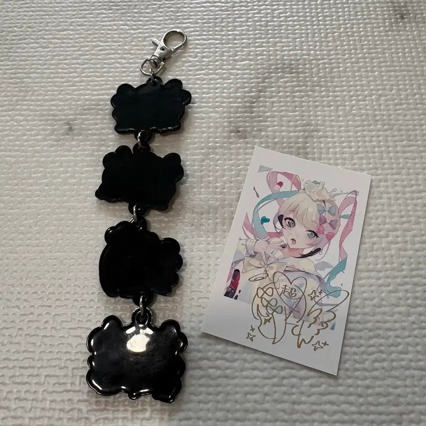 [SOLD OUT] 니디걸 초텐 체키 포카 키링