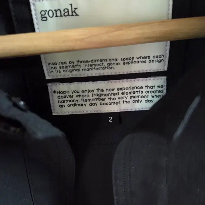 [BUNJANG] Gonak Choer Jacket Black / 고낙 gonak 초어 자켓 블랙 2