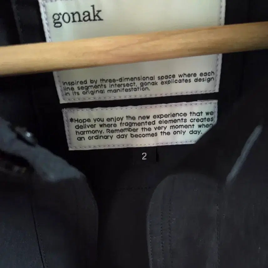 [BUNJANG] Gonak Choer Jacket Black / 고낙 gonak 초어 자켓 블랙 2
