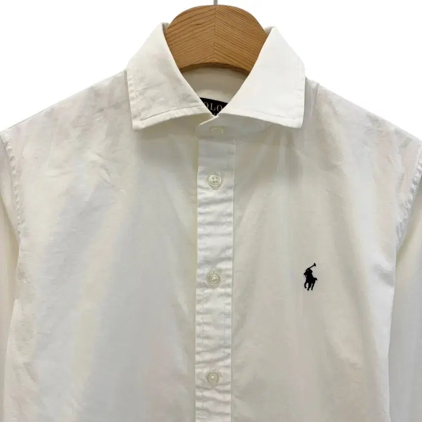 [BUNJANG] Polo Oxford Shirt White Women&