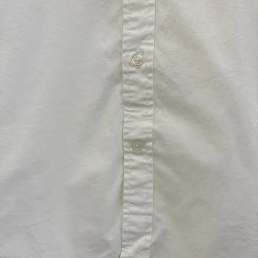 [BUNJANG] Polo Oxford Shirt White Women&
