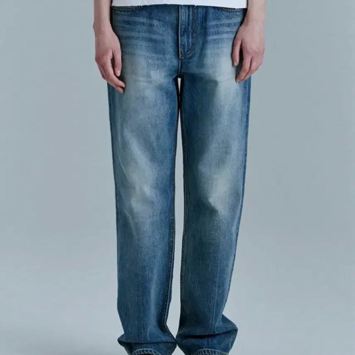 [BUNJANG] Magishwood Classic Denim Pants Blue / 마지셔우드 클래식 데님 팬츠 블루