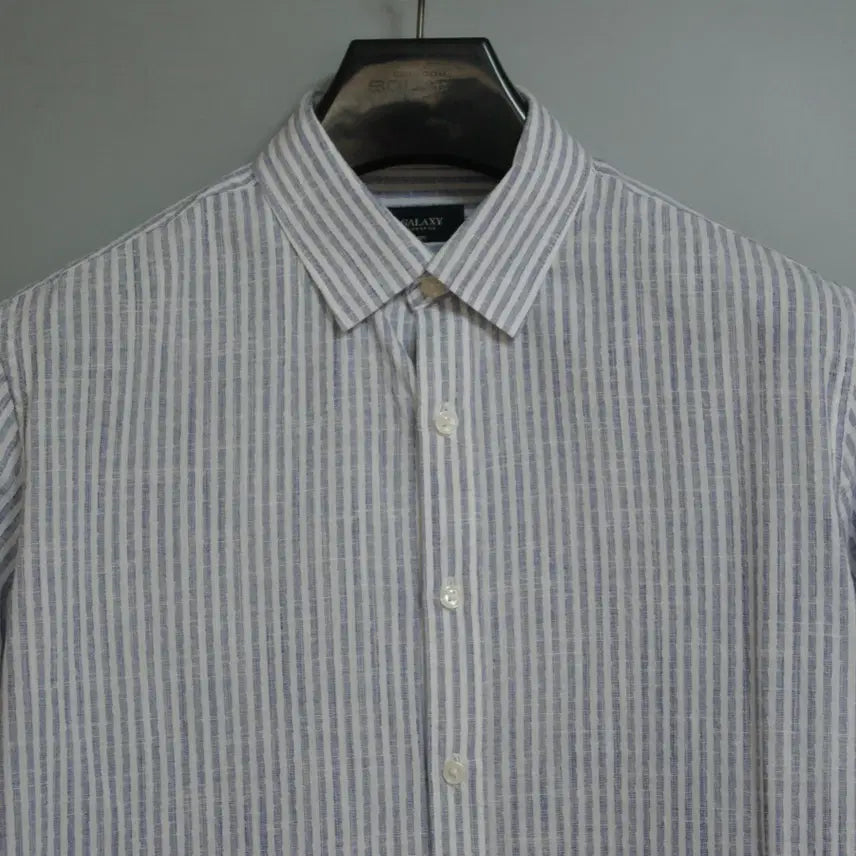 [BUNJANG] Galaxy Spring/Summer Striped Shirt (105) / 갤럭시 봄여름 셔츠 105