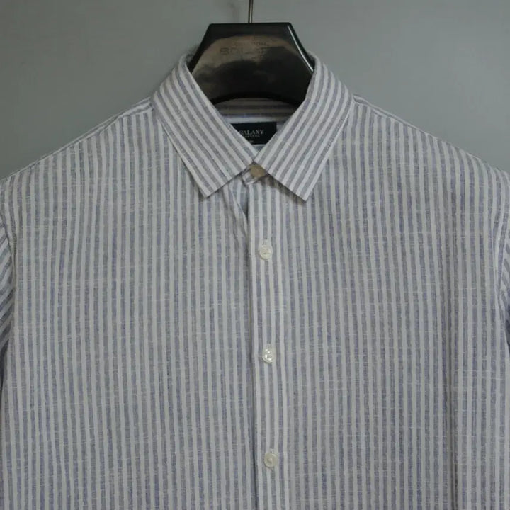 [BUNJANG] Galaxy Spring/Summer Striped Shirt (105) / 갤럭시 봄여름 셔츠 105