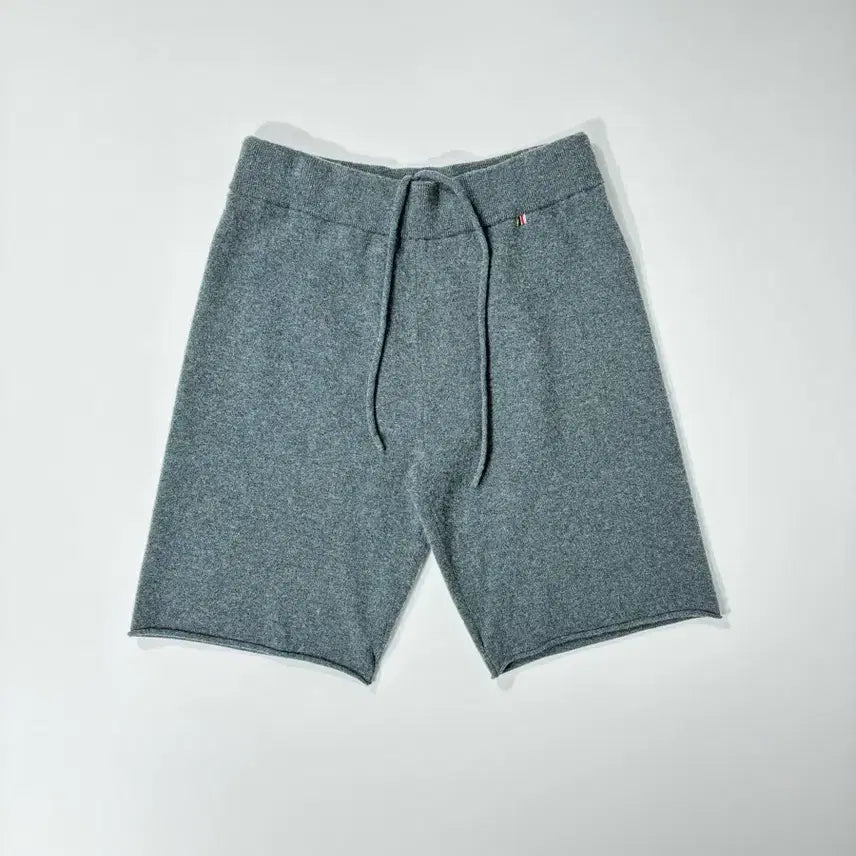 [BUNJANG] EXTREME CASHMERE LAUFEN Knit Shorts / 익스트림 캐시미어 LAUFEN 니트 숏츠 반바지 WAVE컬러