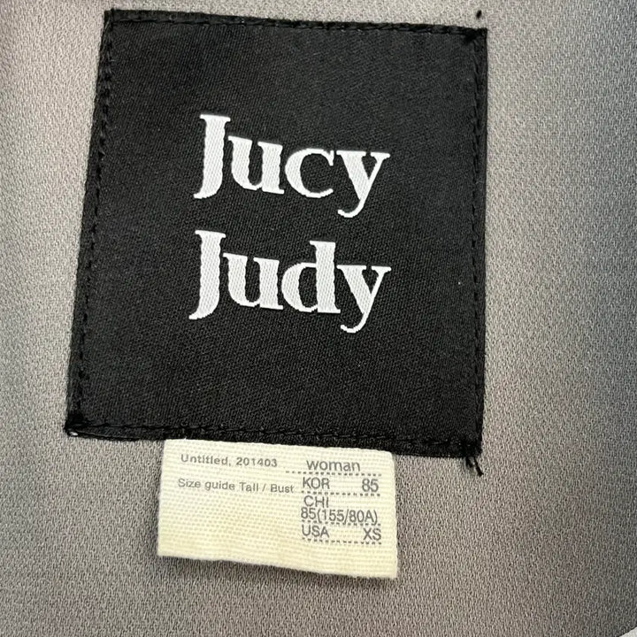 [BUNJANG] Juicy Judy Cropped Tailored Jacket (Size 85) / 쥬시쥬디 여성 크롭 테일러드 자켓 (85)