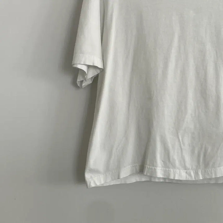 [BUNJANG] COS White Round Neck Short Sleeve T-Shirt Size S (95-100) / 코스 S,95-100 화이트 라운드넥 반팔 티셔츠