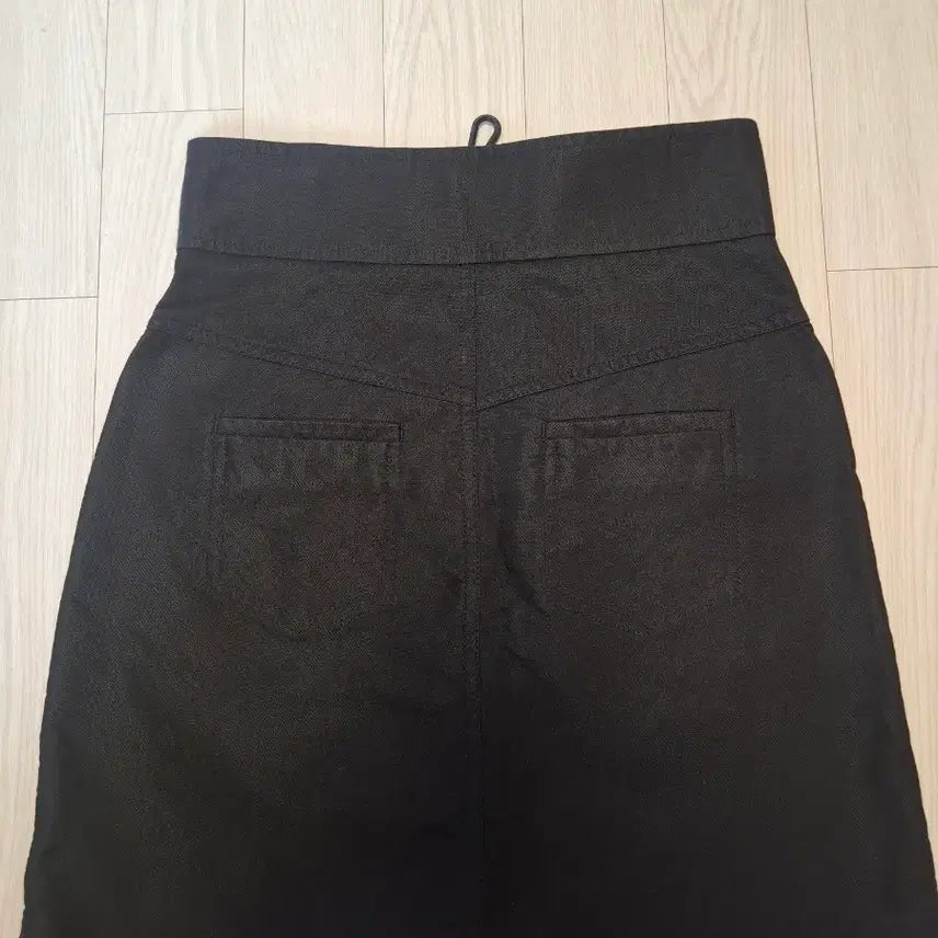 [BUNJANG] Sandro Zipper Detail Midi Skirt / 산드로 지퍼 미디 스커트