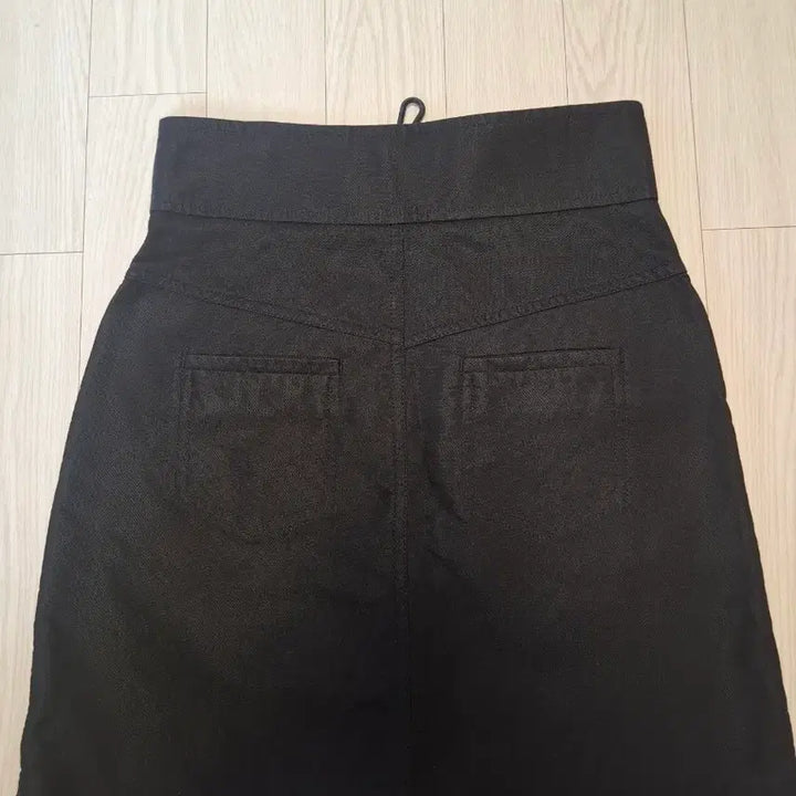 [BUNJANG] Sandro Zipper Detail Midi Skirt / 산드로 지퍼 미디 스커트