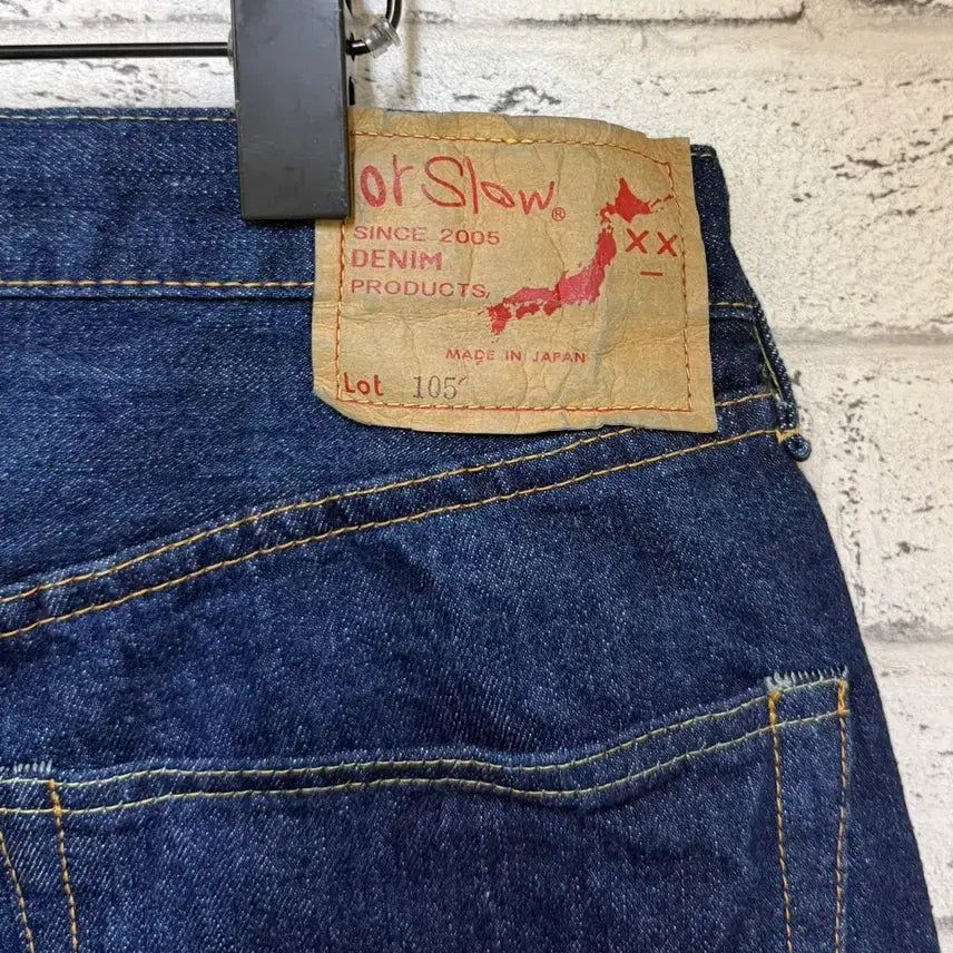 [SOLD OUT] 오어슬로우 105 원워시 4사이즈 (수선완료 새상품)