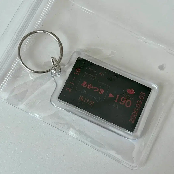 [BUNJANG] Bbang Naruto Ninja Carabiner / 빵이님 나루토 통판 닌자 카라비너 아카츠키 키링 일괄