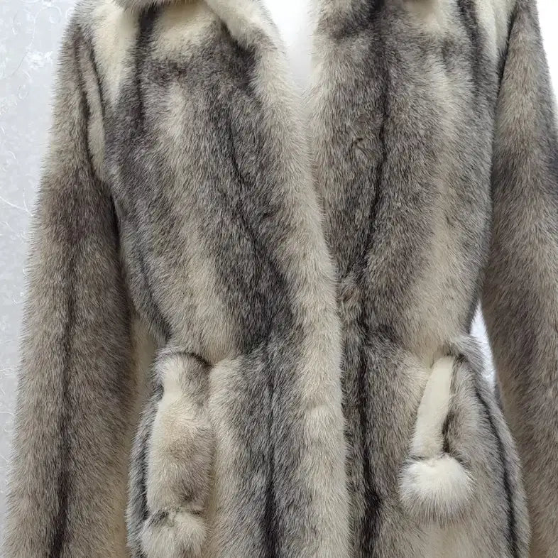 [BUNJANG] Daedong Fur Coat / 대동모피  코트  free