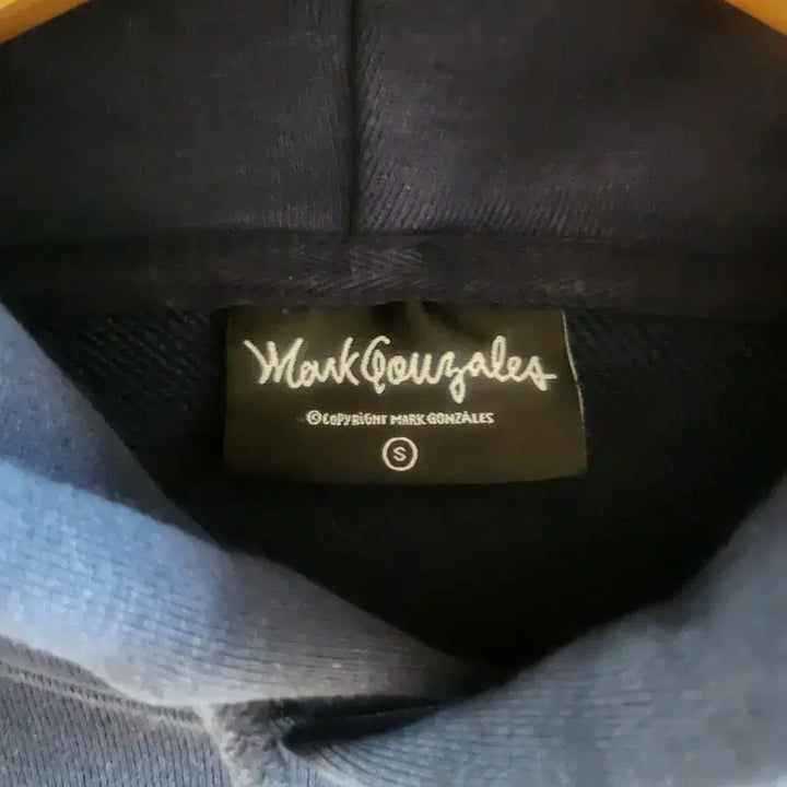 [BUNJANG] Mark Gonzales Navy Hoodie / 마크 곤잘레스 네이비 후드티