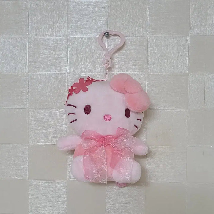 [SOLD OUT] [새상품] 산리오 헬로키티 체리블라썸 인형키링