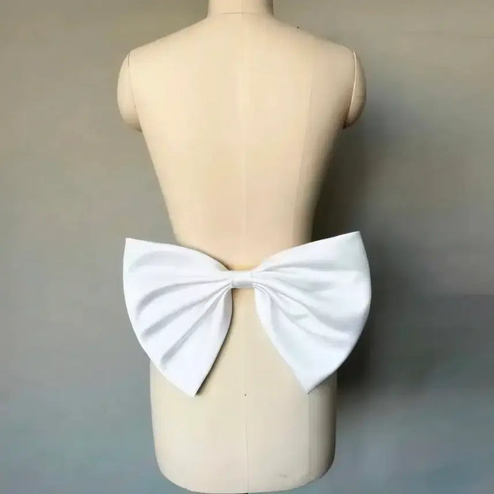 [BUNJANG] White Pearl Wedding Veil and Ribbon Set / 화이트 진주 웨딩 베일, 드레스 리본 웨딩촬영 셀프웨딩 웨딩스냅 소품