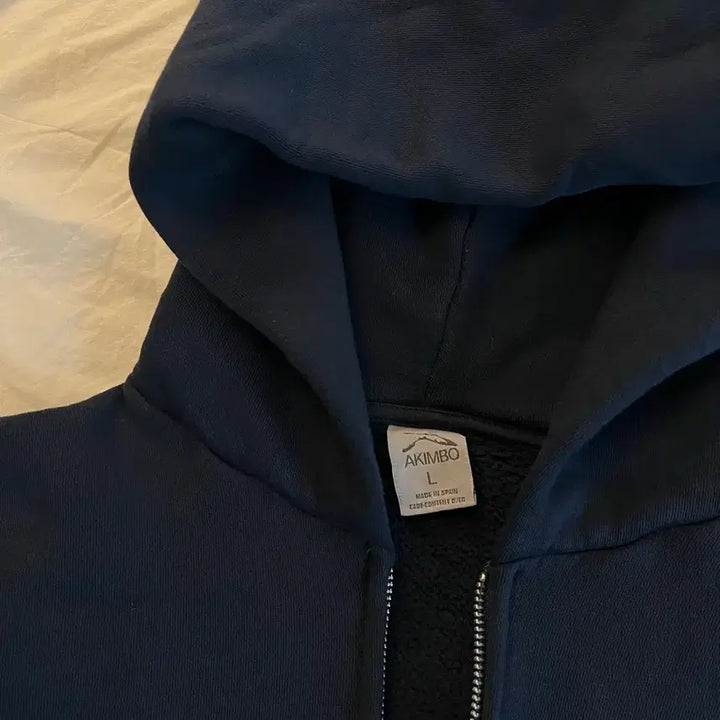 [SOLD OUT] [초초레어] 아킴보 클럽 f&amp;f 샘플 뉴욕 후드집업 딥 네이비