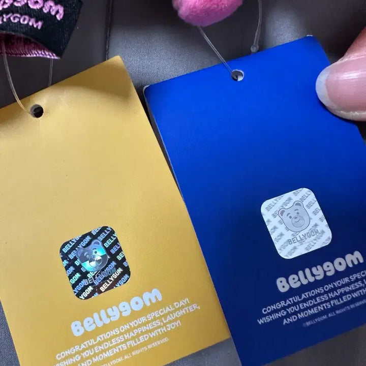 [BUNJANG] Bellygom Pink Keyring Doll / 벨리곰 인형 키링 핑크색