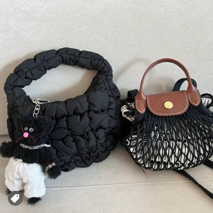 [BUNJANG] Longchamp Le Pliage Filet Bag Net Bag XS / [새상품] 롱샴 르 플리아쥬 필렛백 네트백 XS
